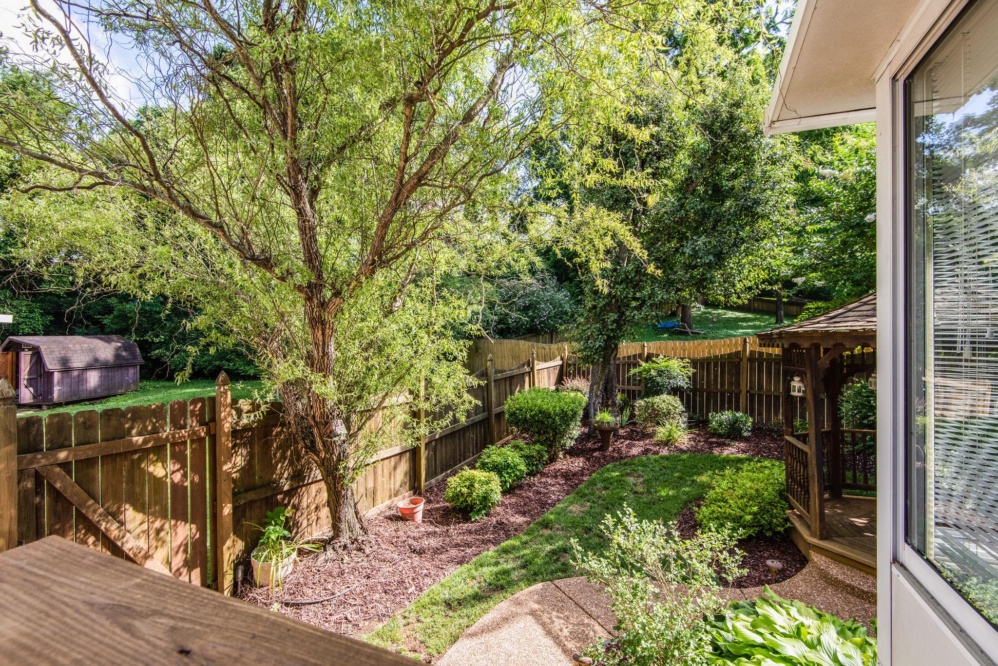1444 Hunters Branch Road Antioch, TN 37013 - Photo 23 of 27 Walk out into your backyard Oasis with a beautiful gazebo!