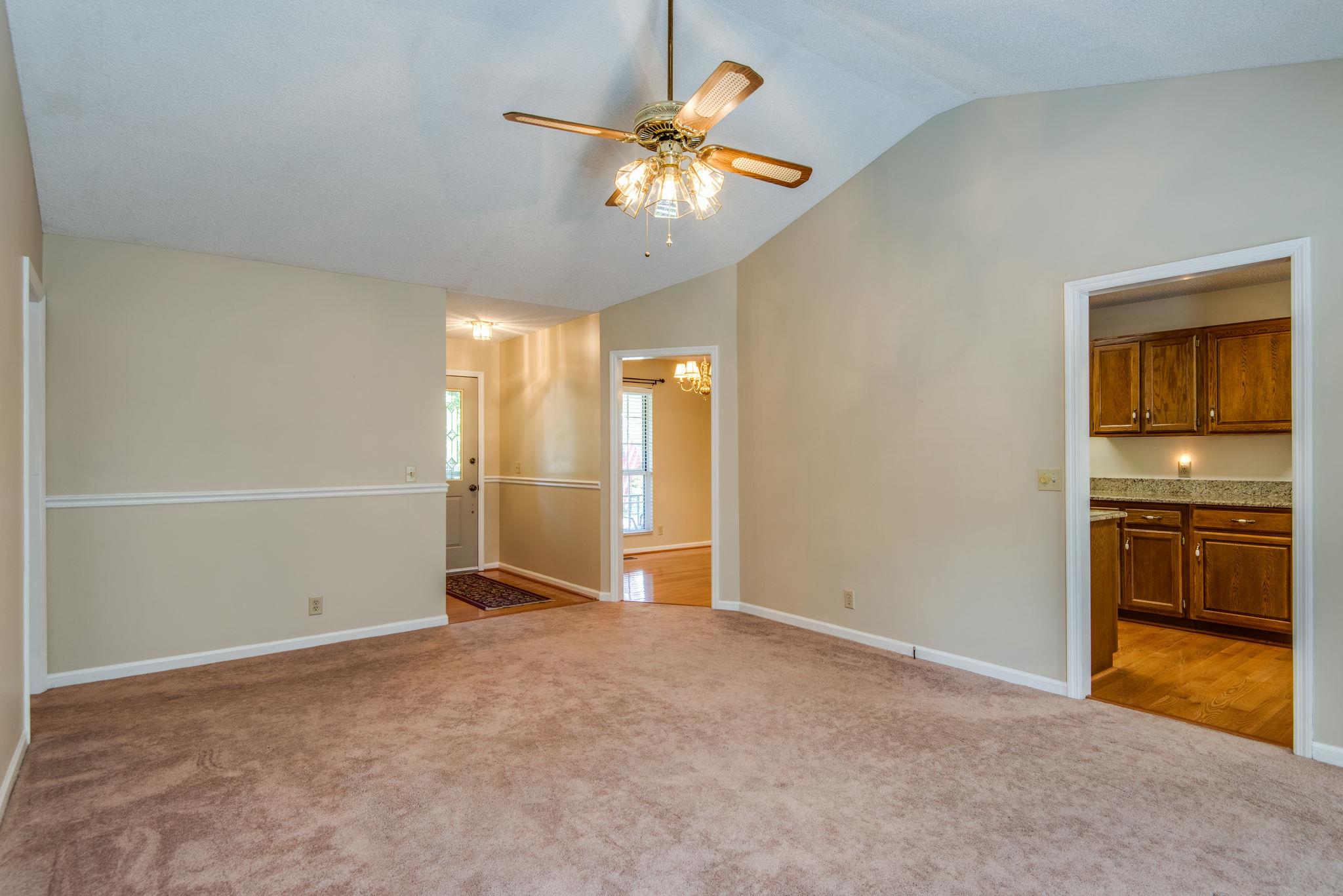 1444 Hunters Branch Road Antioch, TN 37013 - Photo 10 of 27 View of front door, entry to dining area and kitchen.