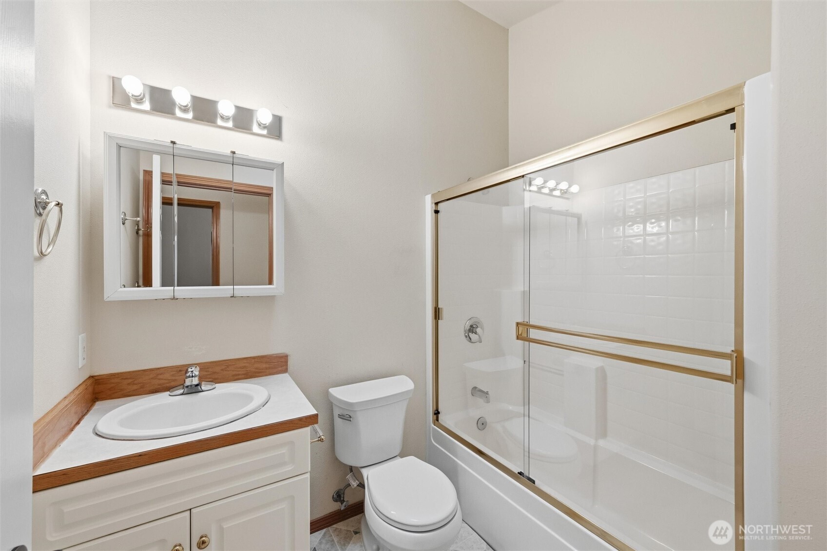 36 Holly View Way Bellingham, WA 98229 - Photo 13 of 40 a bathroom with a sink a toilet and shower