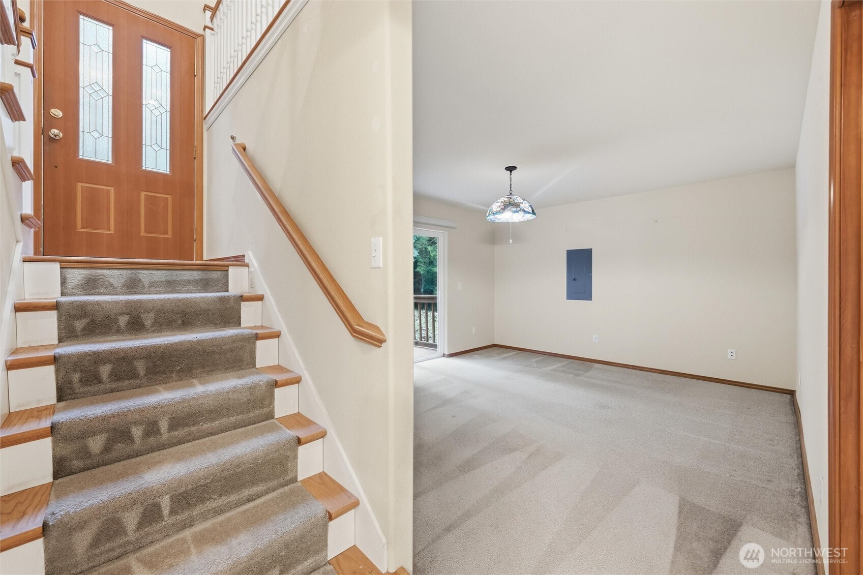 36 Holly View Way Bellingham, WA 98229 - Photo 24 of 40 a view of staircase with white walls and windows