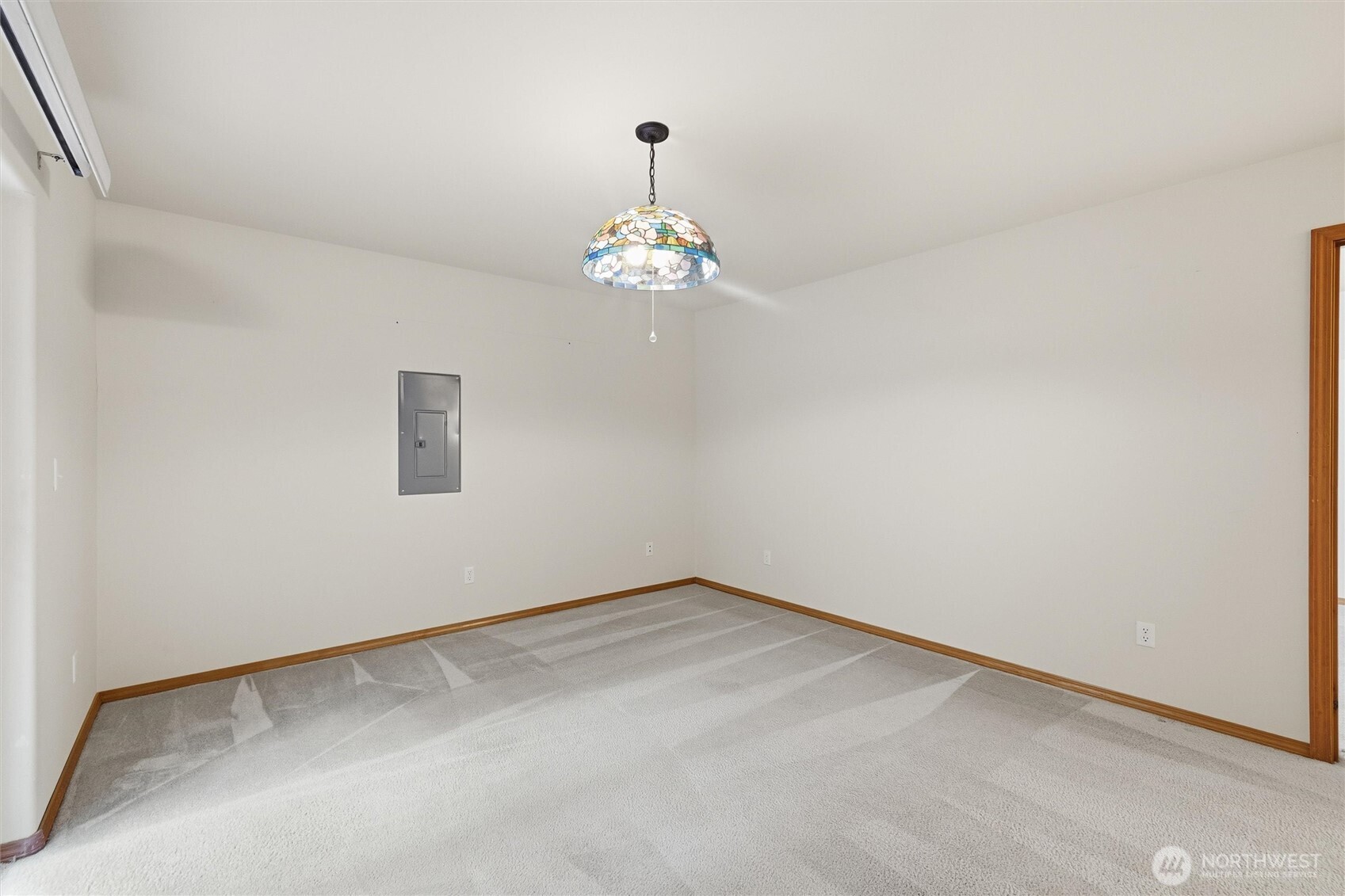 36 Holly View Way Bellingham, WA 98229 - Photo 27 of 40 a view of an empty room with a chandelier fan