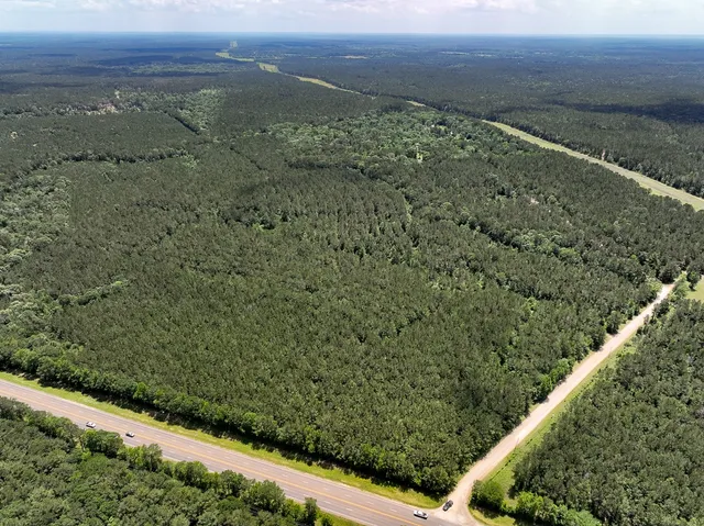 a view of a yard with an outdoor space
