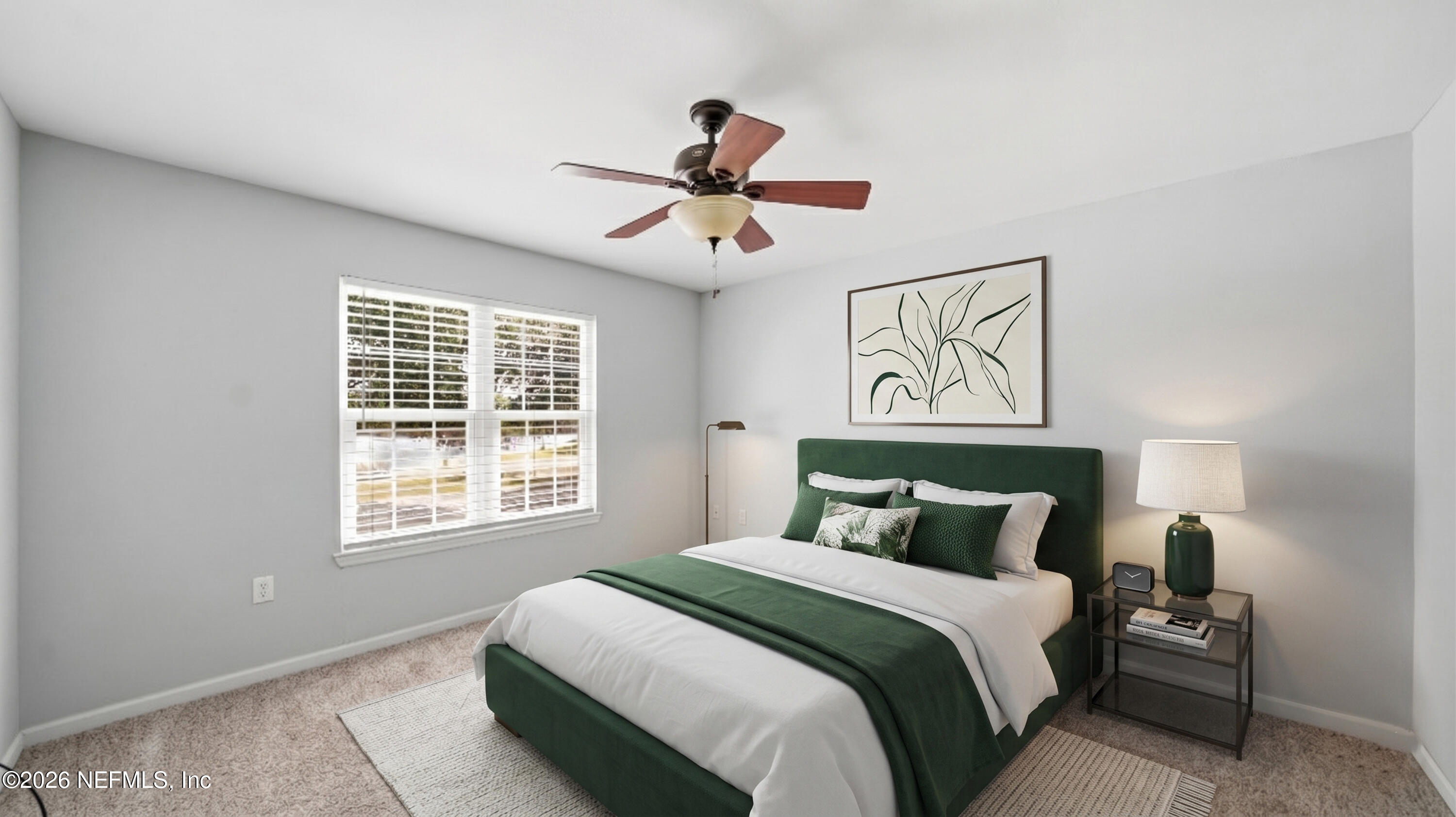 23699 Bahama Point, Unit 1126 Fernandina Beach, FL 32034 - Photo 19 of 50 a bedroom with a bed and a window