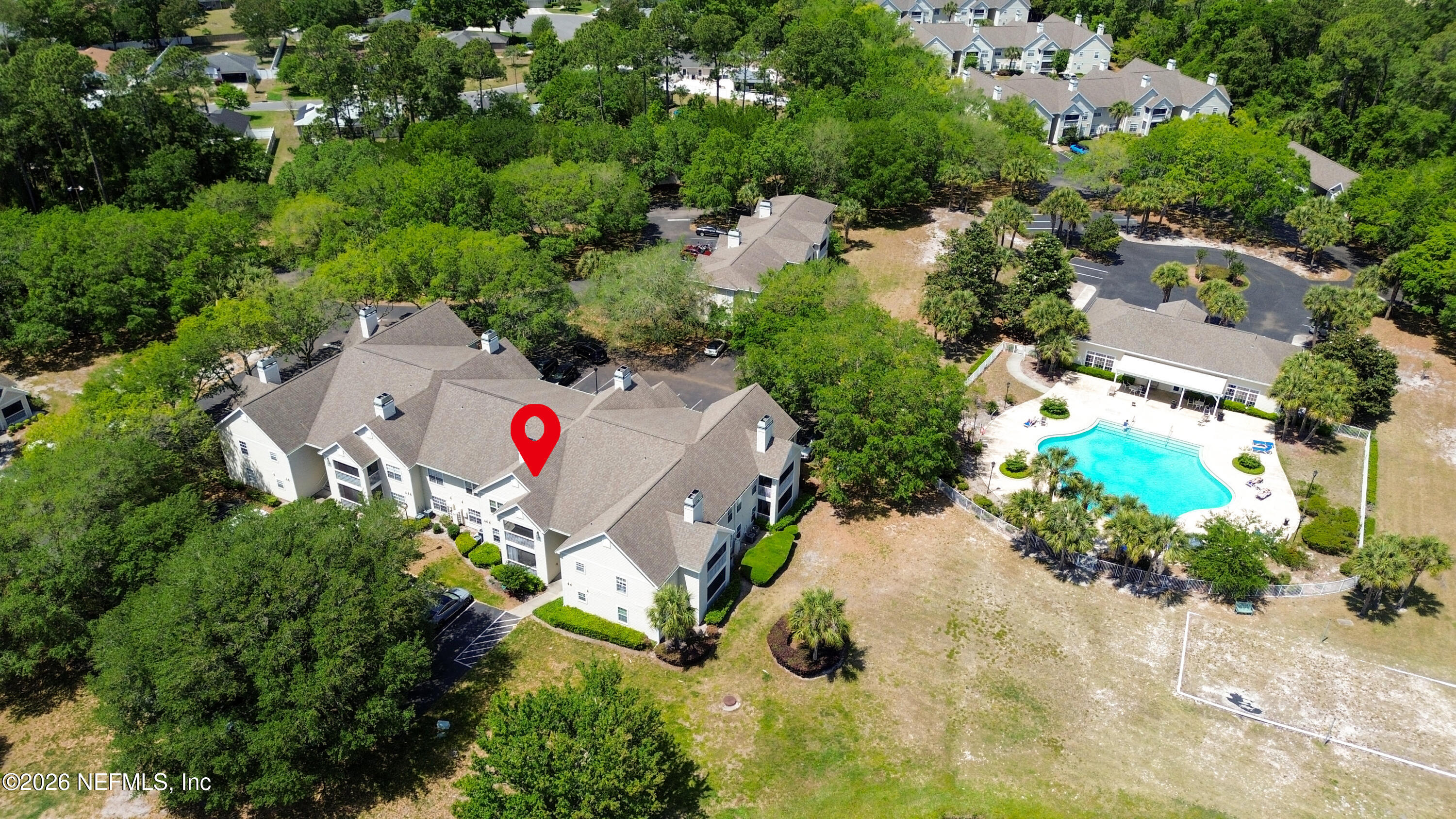 23699 Bahama Point, Unit 1126 Fernandina Beach, FL 32034 - Photo 39 of 50 an aerial view of residential house with sign board