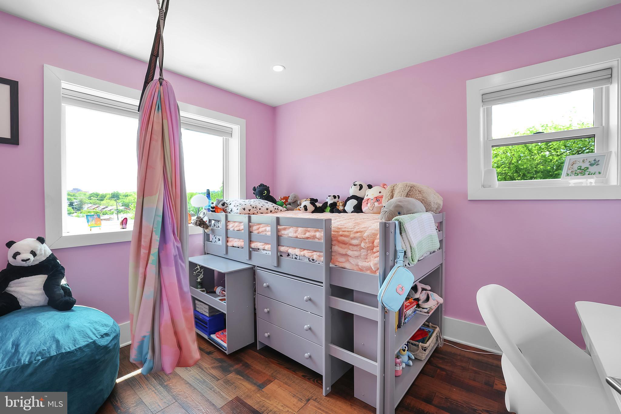 1225 Gallatin Street Northeast Washington, DC 20017 - Photo 13 of 28 a bedroom with furniture and a window