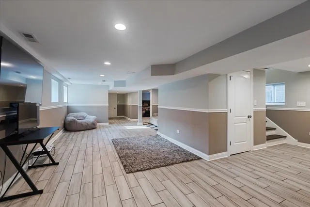 a bathroom with a sink toilet and vanity
