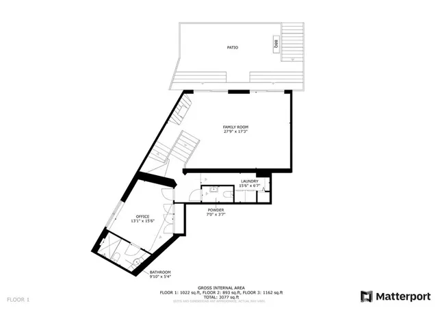 a picture of a floor plan