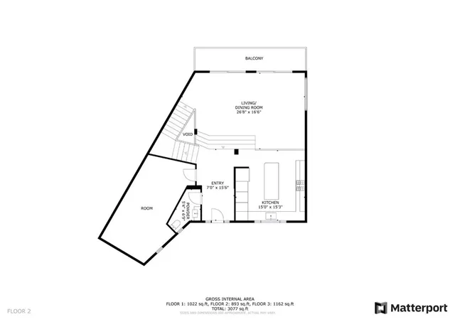 a picture of a floor plan