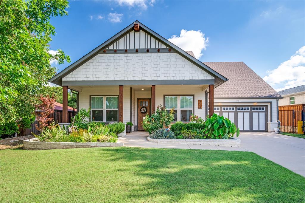 313 East 3rd Street Prosper, TX 75078 - Photo 1 of 1 a front view of a house with a yard