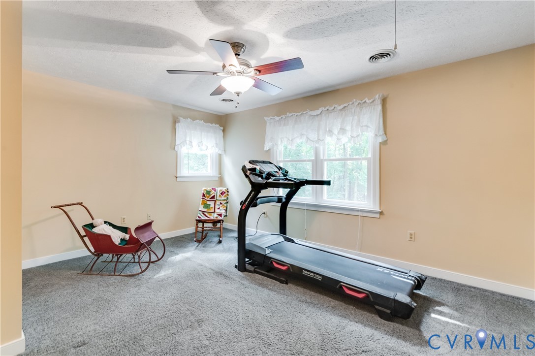 19229 Turkey Road Rockville, VA 23146 - Photo 32 of 44 a view of a room with gym equipment