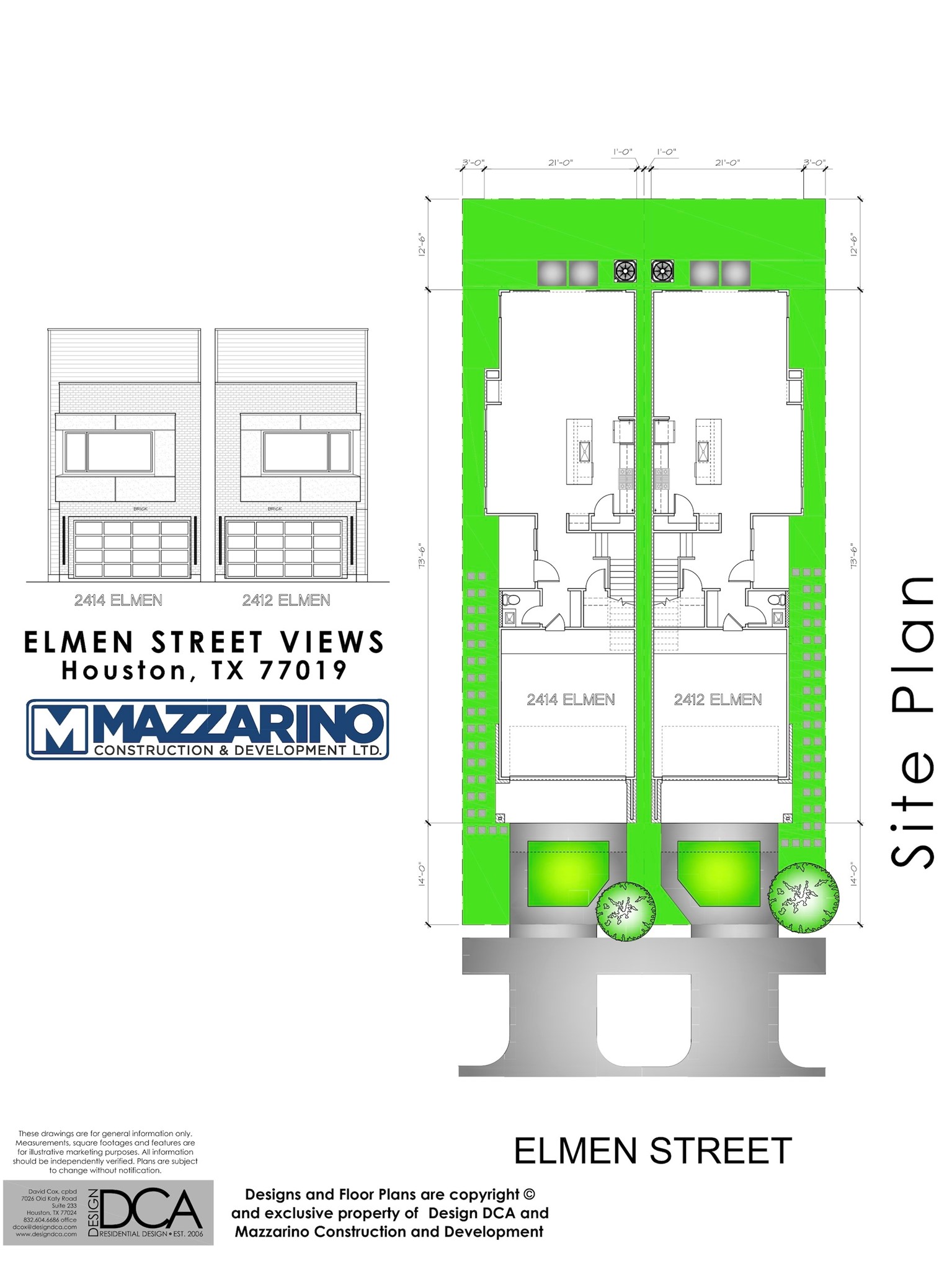 2412 Elmen Street Houston, TX 77019 - Photo 2 of 43 a black and white photo of a dining room