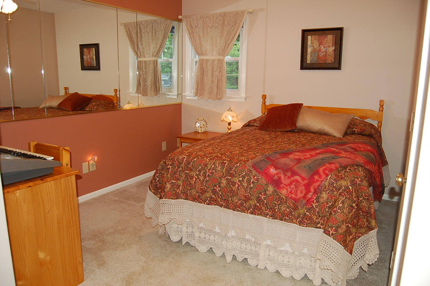 384 Pin Oak Drive Blue Ridge, VA 24064 - Photo 27 of 57 a bedroom with a bed and a window