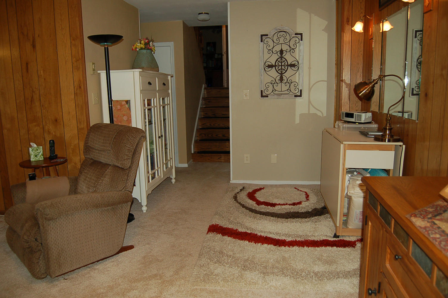 384 Pin Oak Drive Blue Ridge, VA 24064 - Photo 35 of 57 a living room with furniture and a mirror