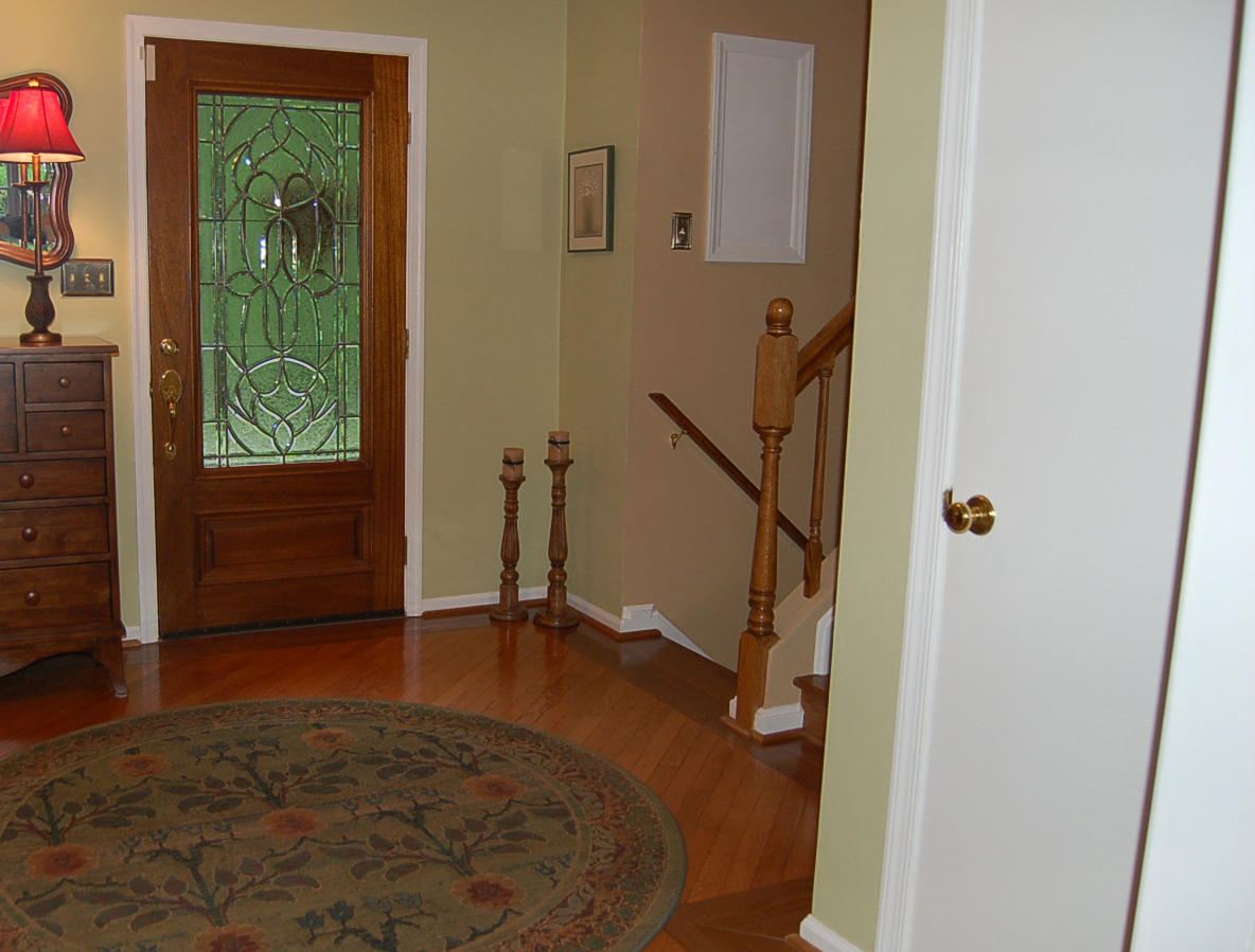 384 Pin Oak Drive Blue Ridge, VA 24064 - Photo 5 of 57 a view of an entryway with staircase