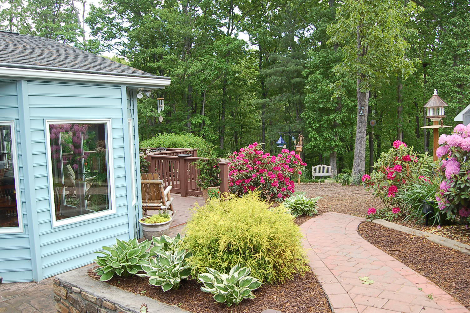 384 Pin Oak Drive Blue Ridge, VA 24064 - Photo 43 of 57 a front view of a house with a yard