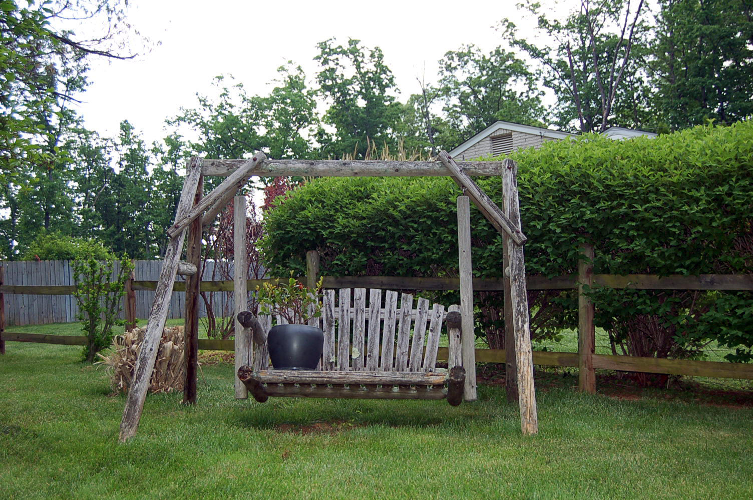 384 Pin Oak Drive Blue Ridge, VA 24064 - Photo 54 of 57 a view of a chair and tables in the garden