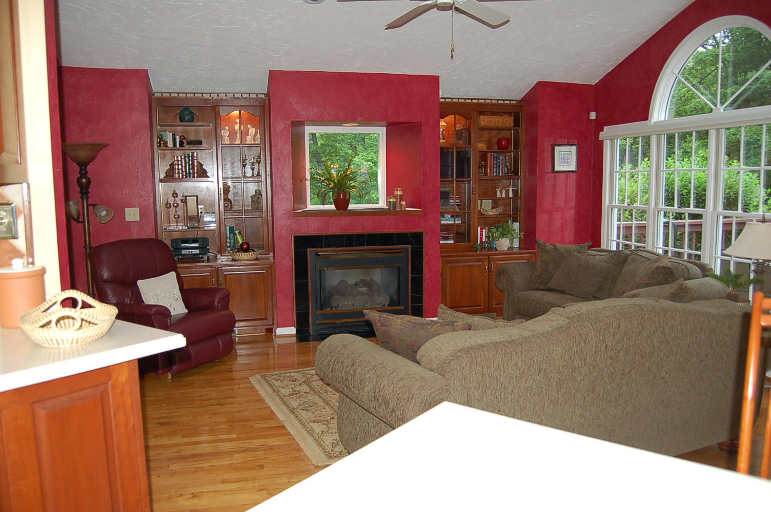 384 Pin Oak Drive Blue Ridge, VA 24064 - Photo 10 of 57 a living room with furniture large window and flat screen tv