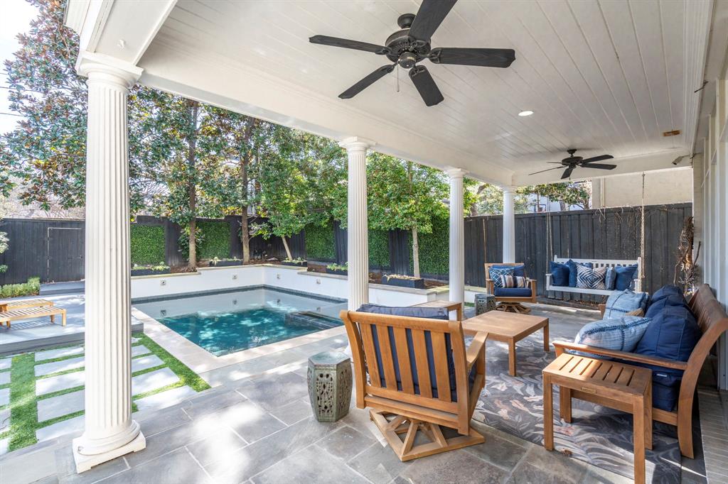 6936 Pasadena Avenue Dallas, TX 75214 - Photo 29 of 39 a view of yard with patio