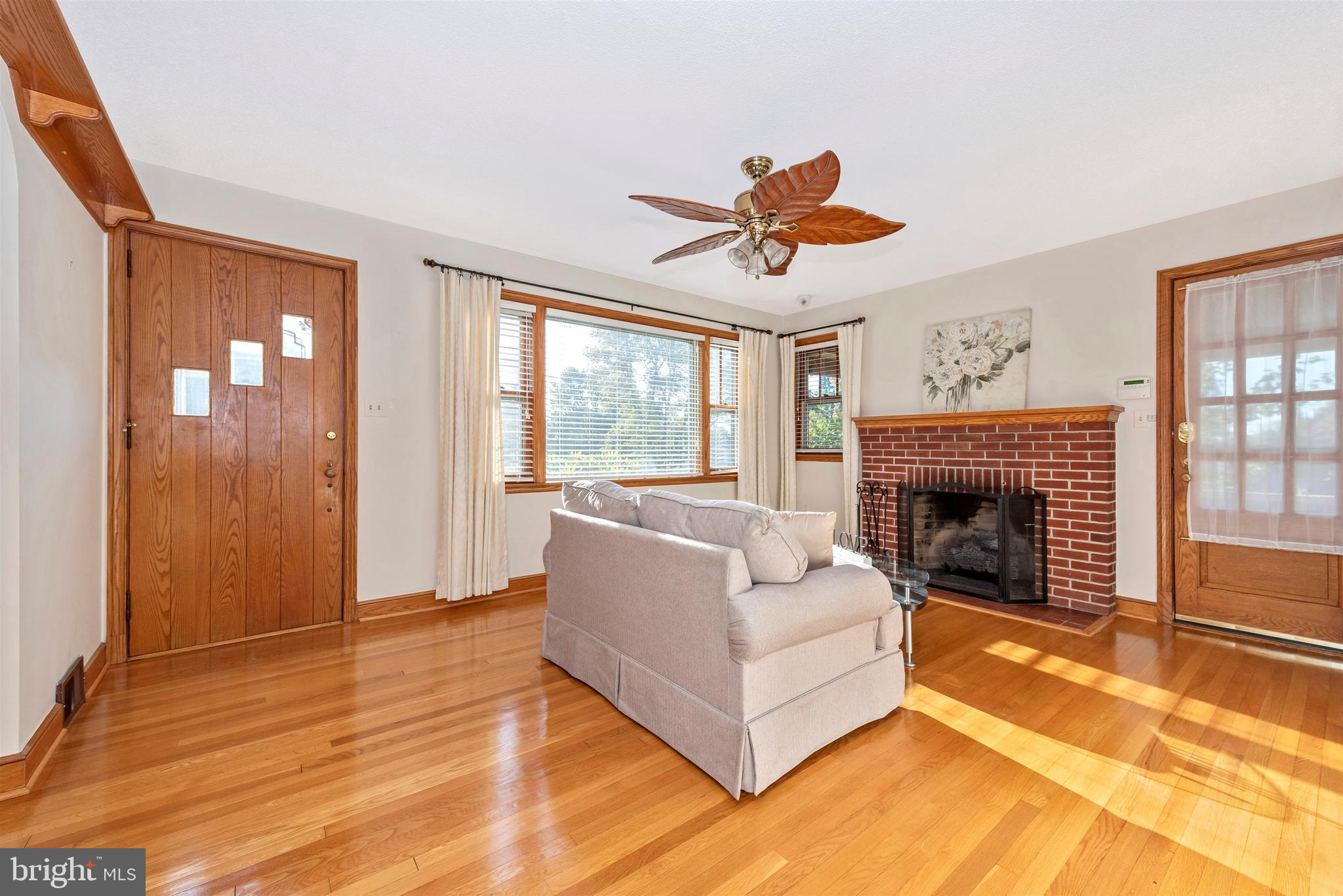 12013 Wolfsville Road Smithsburg, MD 21783 - Photo 4 of 55 Gleaming Floors & Fireplace in Living Room