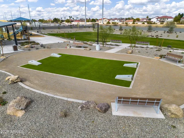 a view of outdoor space trees and swimming pool