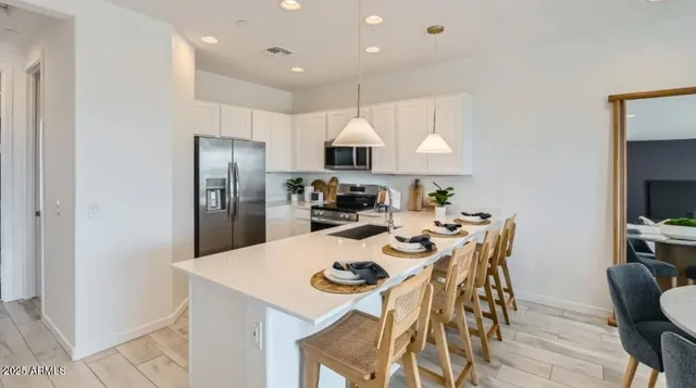 a picture of a park with a bench