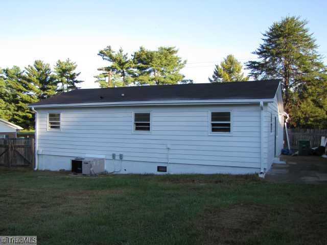 Exterior Back. 