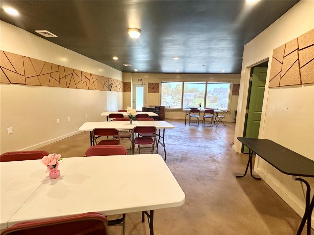 521 West Main Street Rural Valley, PA 16249 - Photo 33 of 39 a view of a dining room with furniture window and outside view