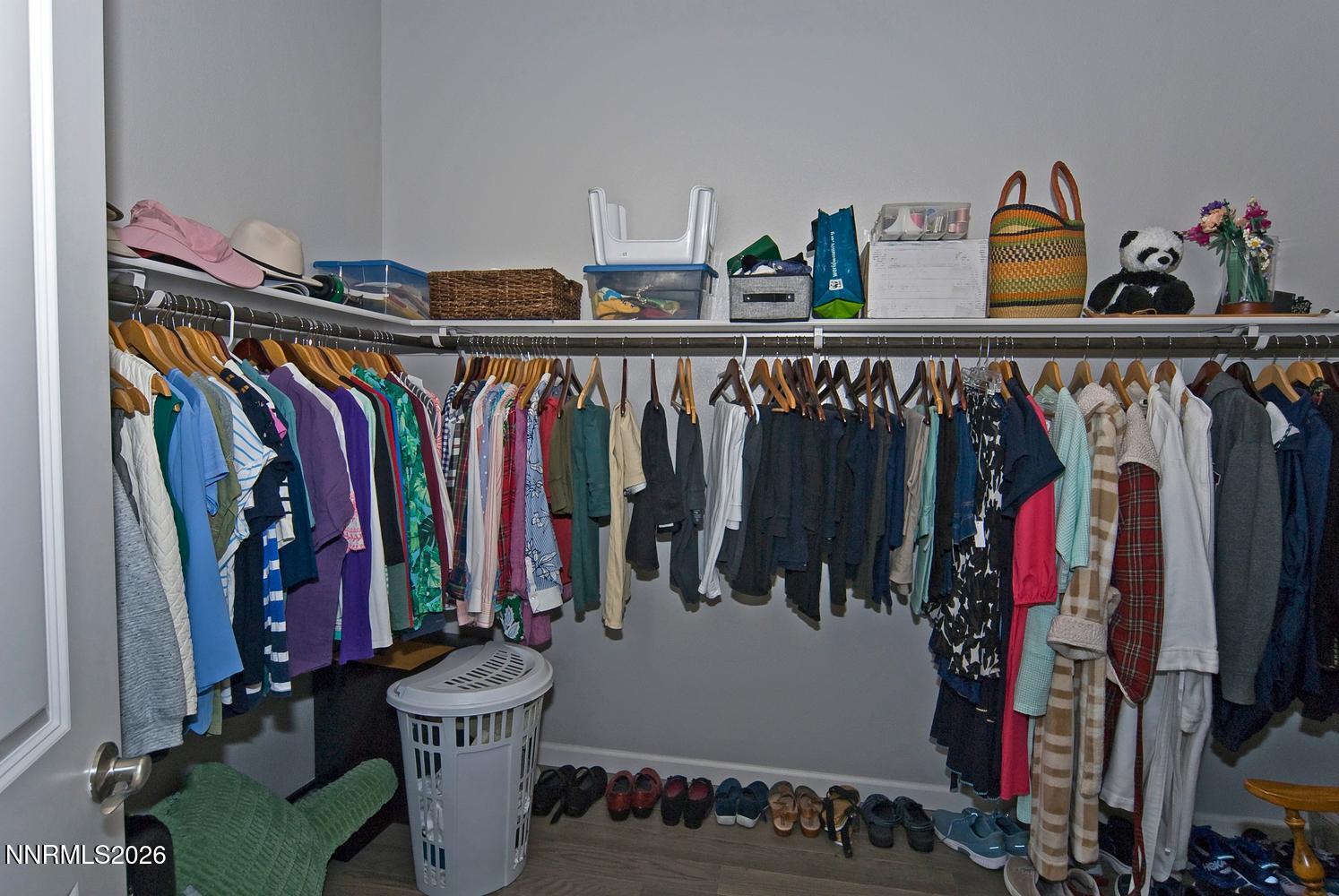 2332 Hammer Falls Drive Reno, NV 89521 - Photo 28 of 57 a view of walk in closet with clothes