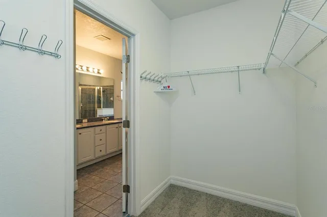 a bathroom with a shower and a sink