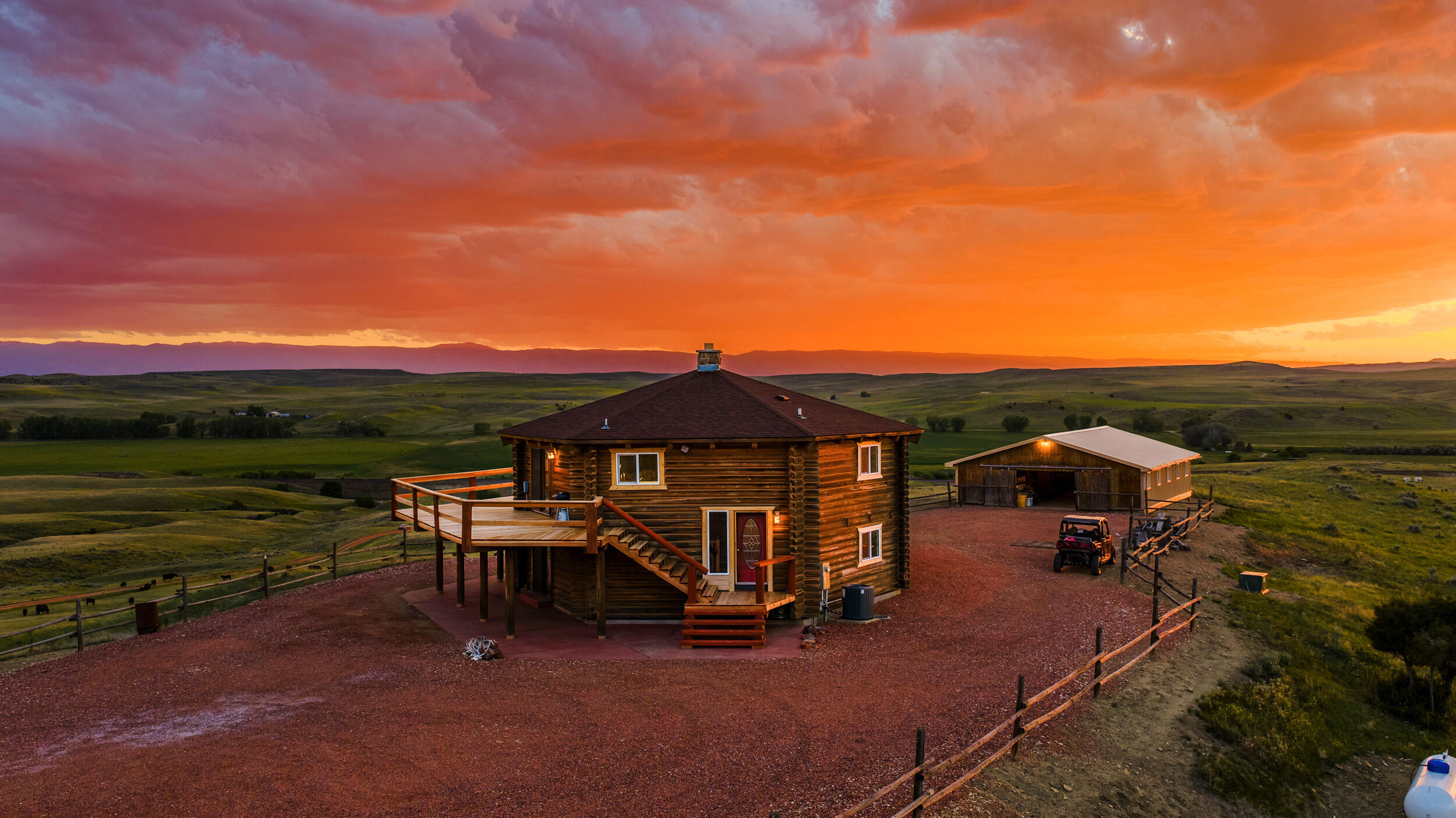 593 Lower Prairie Dog Road Sheridan, WY 82801 - Photo 111 of 182 593 lpd sunset 32