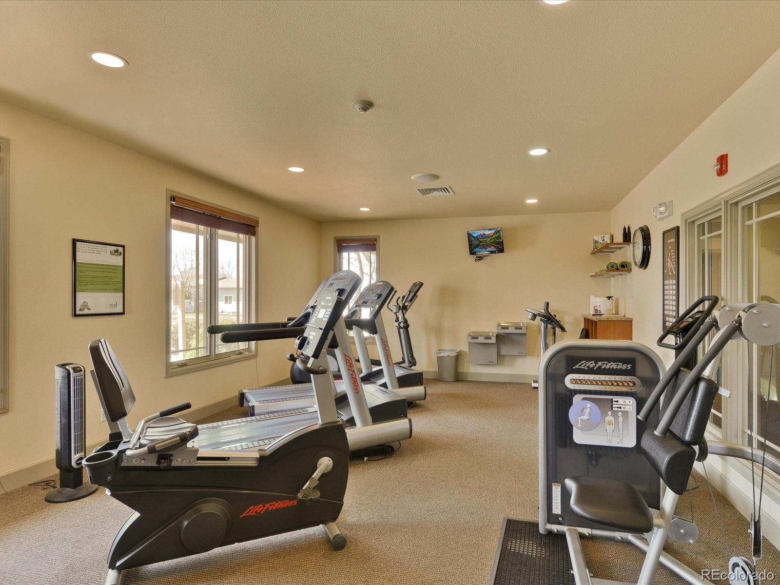 7775 Sage Green Frederick, CO 80530 - Photo 36 of 40 a view of a room with gym equipment