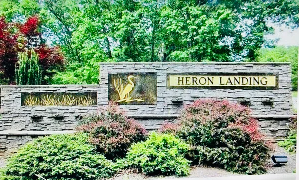 a view of outdoor space with sign board