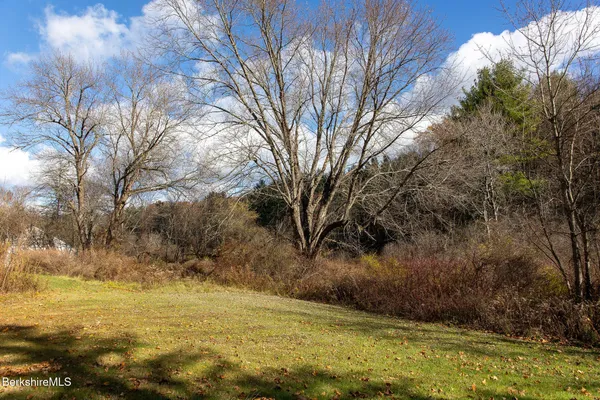 a view of a yard with an outdoor space