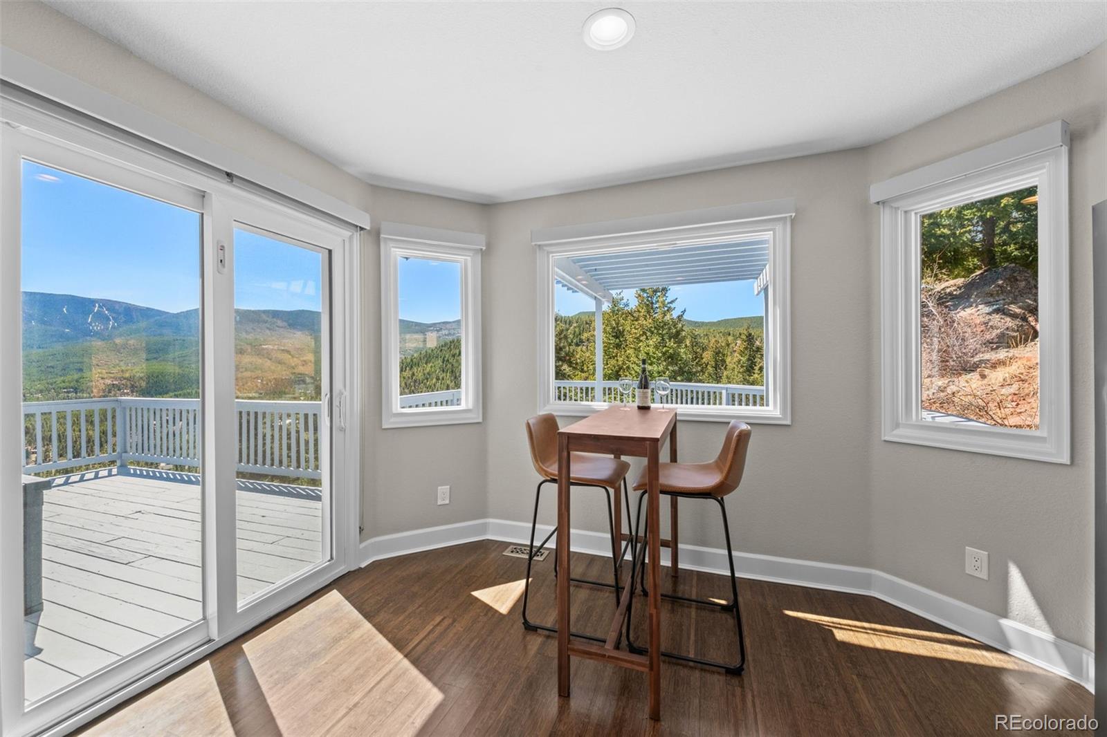 33633 Elk Run Evergreen, CO 80439 - Photo 15 of 39 a view of a livingroom with furniture and window