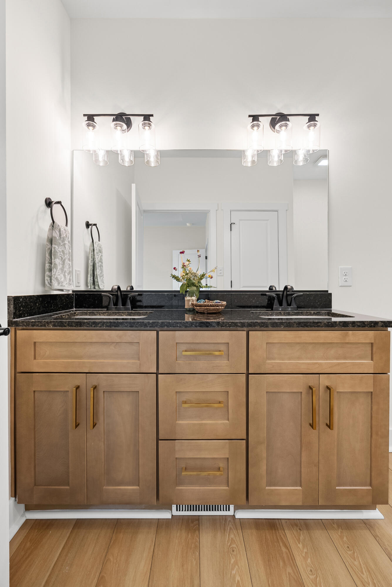 Lot 22 B Scruggs Road Moneta, VA 24121 - Photo 25 of 37 a bathroom with a sink and a mirror