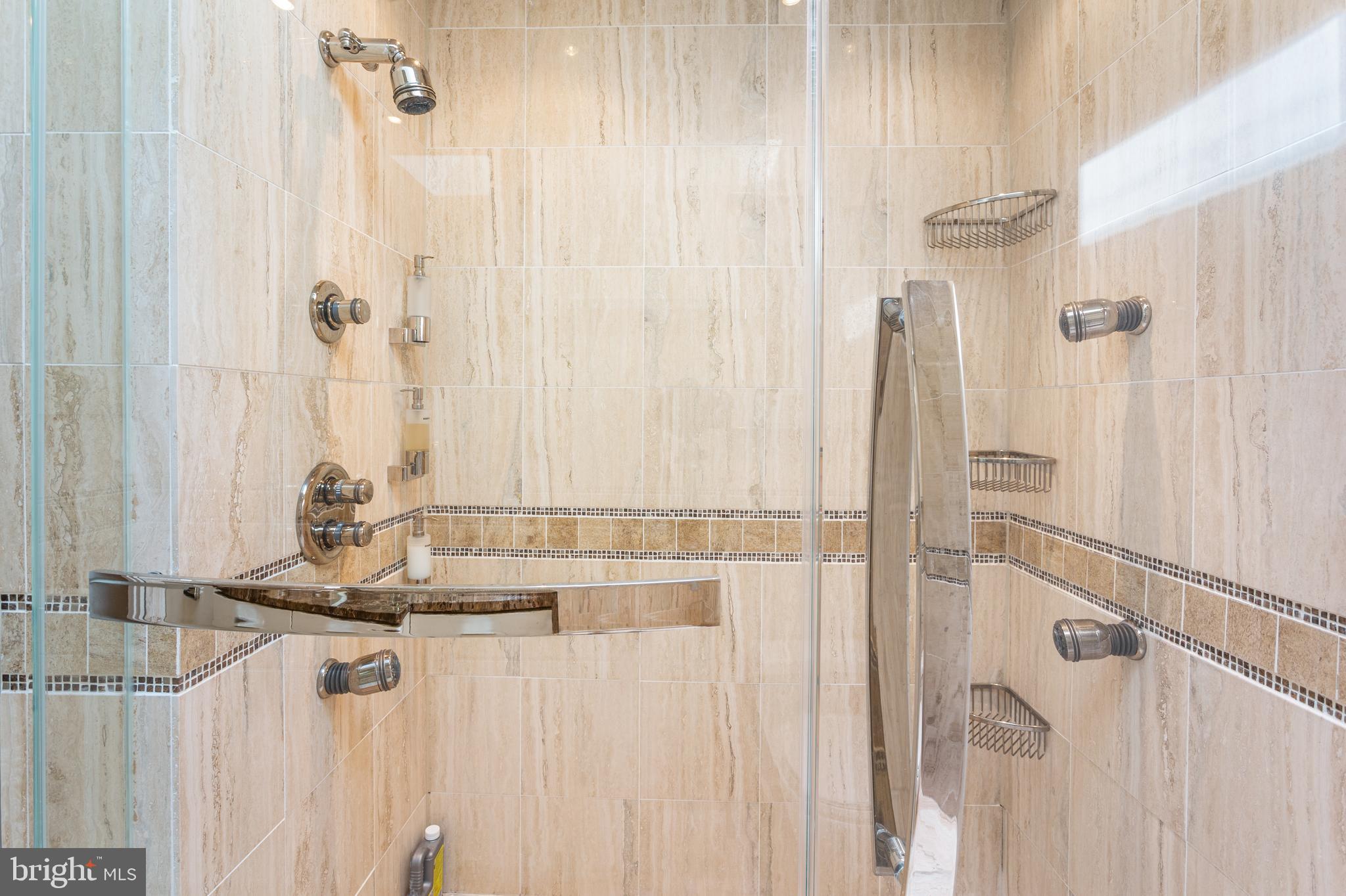 9300 Mac Swain Place Springfield, VA 22153 - Photo 28 of 47 Upper Level Hallway Bathroom - custom all the way!