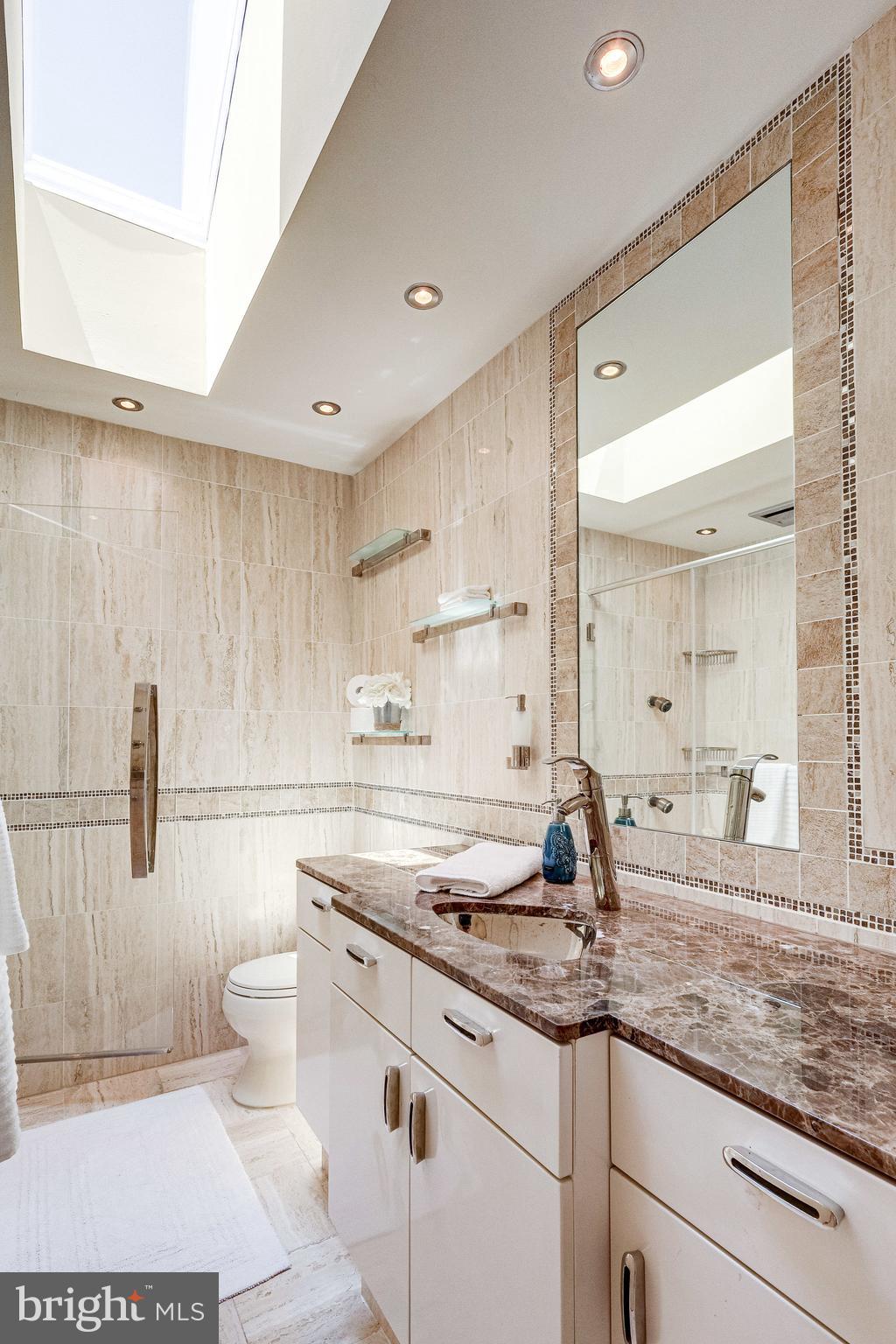 9300 Mac Swain Place Springfield, VA 22153 - Photo 29 of 47 Skylights in both Upper Level bathrooms