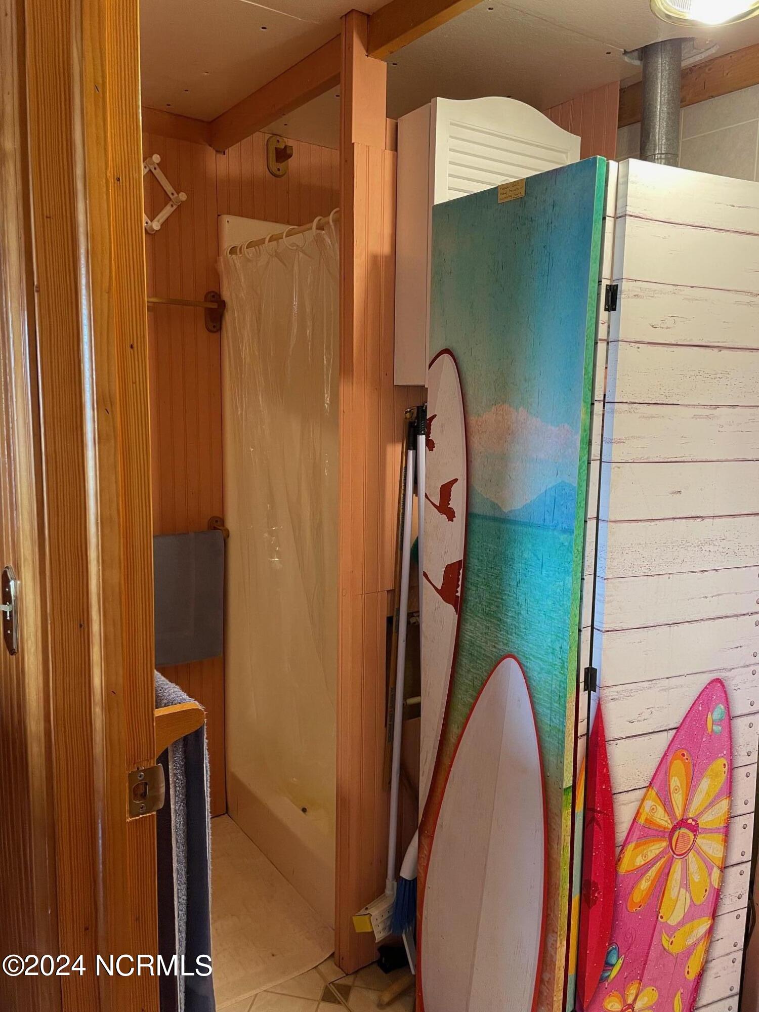 2604 Cedar Island Road Cedar Island, NC 28520 - Photo 56 of 62 Shower and storage in studio bath