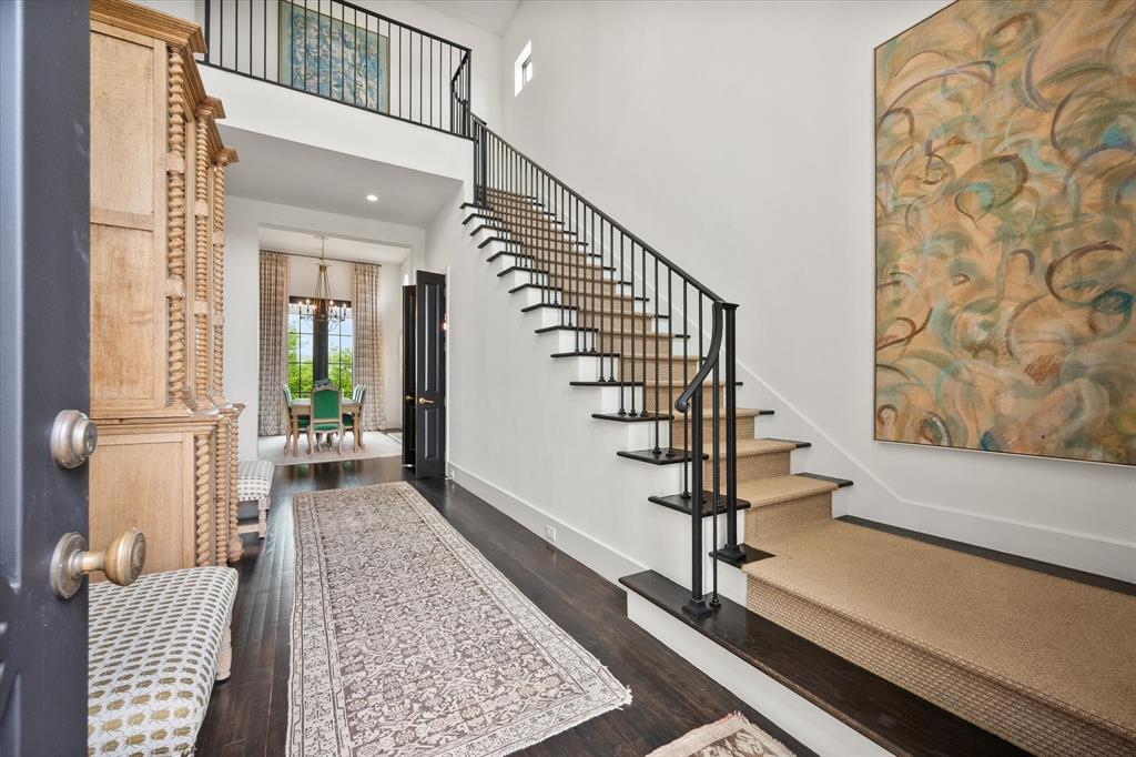 3824 Bishops Flower Road Fort Worth, TX 76109 - Photo 5 of 38 a view of entryway and hall with wooden floor