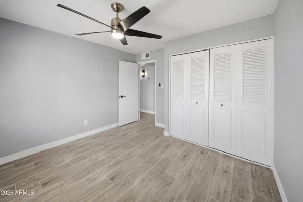 wooden floor in an empty room