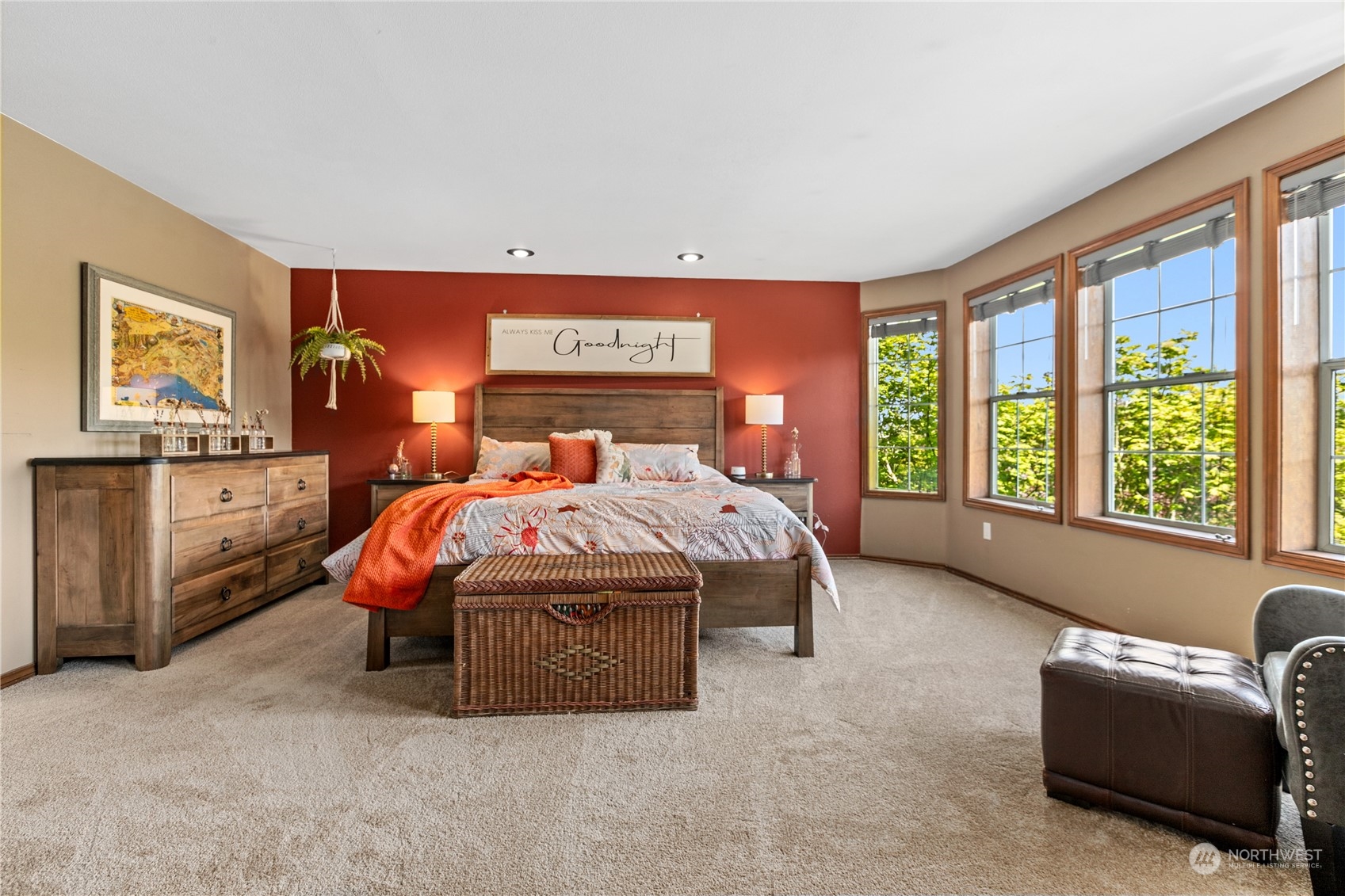 24202 26th Avenue Southeast Bothell, WA 98021 - Photo 15 of 37 a bed room with a bed and a couch