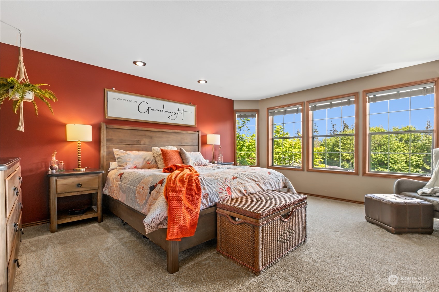24202 26th Avenue Southeast Bothell, WA 98021 - Photo 16 of 37 a bed room with a bed and a couch