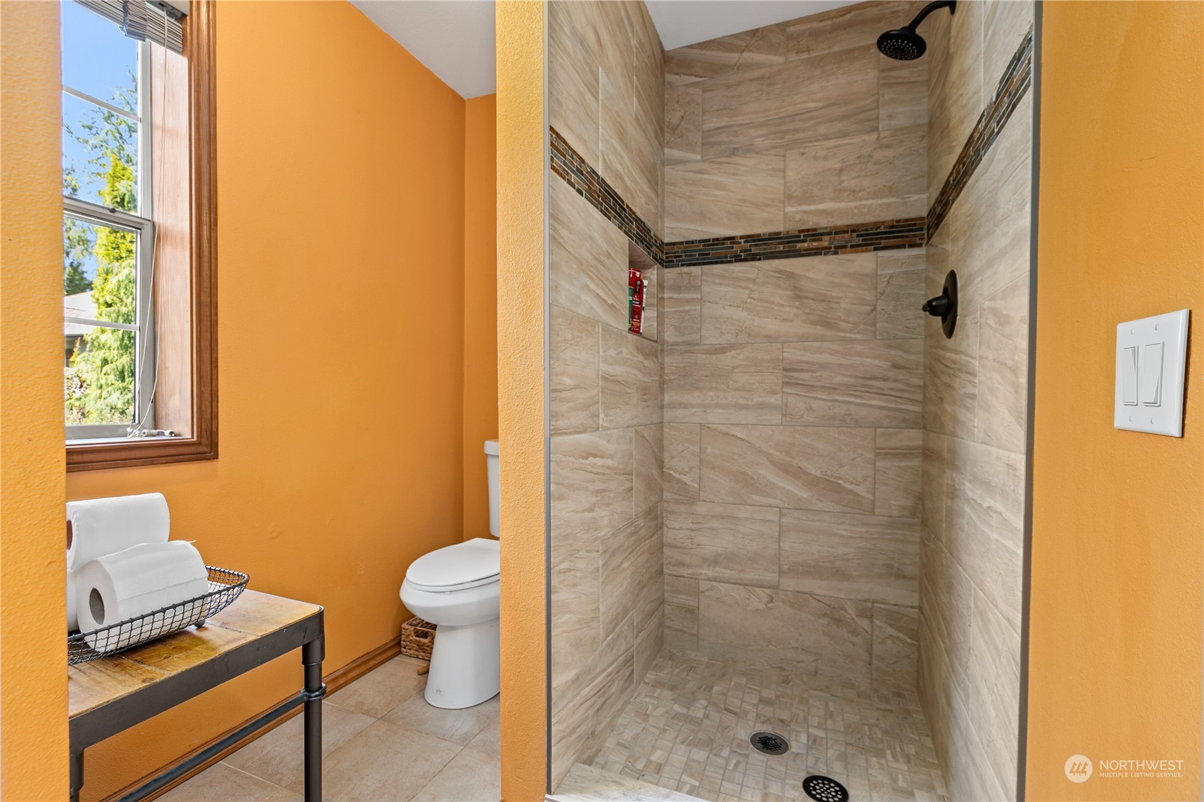 24202 26th Avenue Southeast Bothell, WA 98021 - Photo 19 of 37 a bathroom with a shower and a toilet