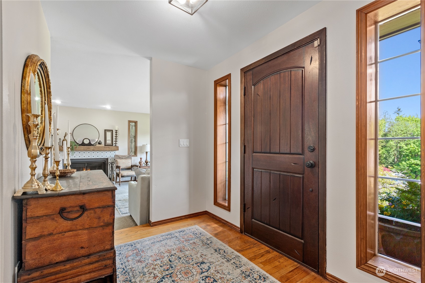 24202 26th Avenue Southeast Bothell, WA 98021 - Photo 4 of 37 a view of a bathroom from the hallway