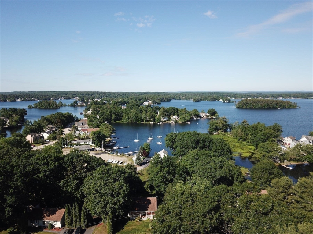 92 Lower Gore Road Webster, MA 01570 - Photo 41 of 42 an aerial view of a city with lots of residential buildings