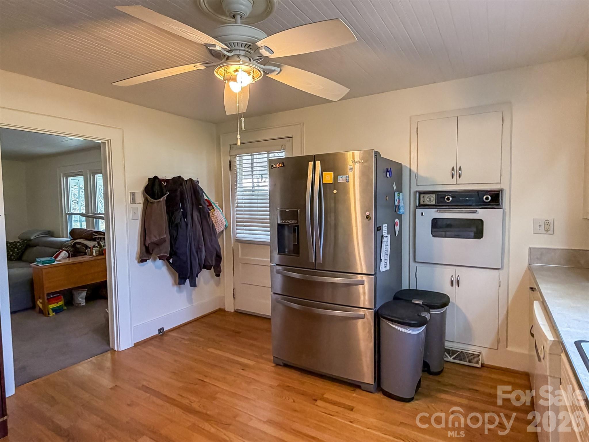 4363 Section House Road Hickory, NC 28601 - Photo 13 of 48 a kitchen view with stainless steel appliances a stove a refrigerator and cabinets