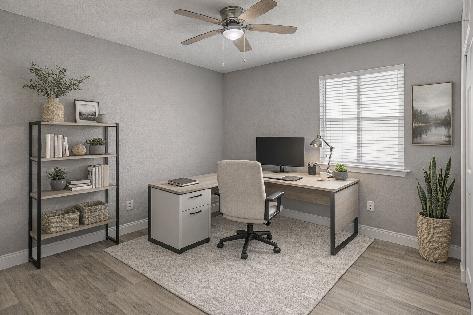 17838 Loch Linnhe Loop Pflugerville, TX 78660 - Photo 16 of 35 a view of a workspace with furniture and a window
