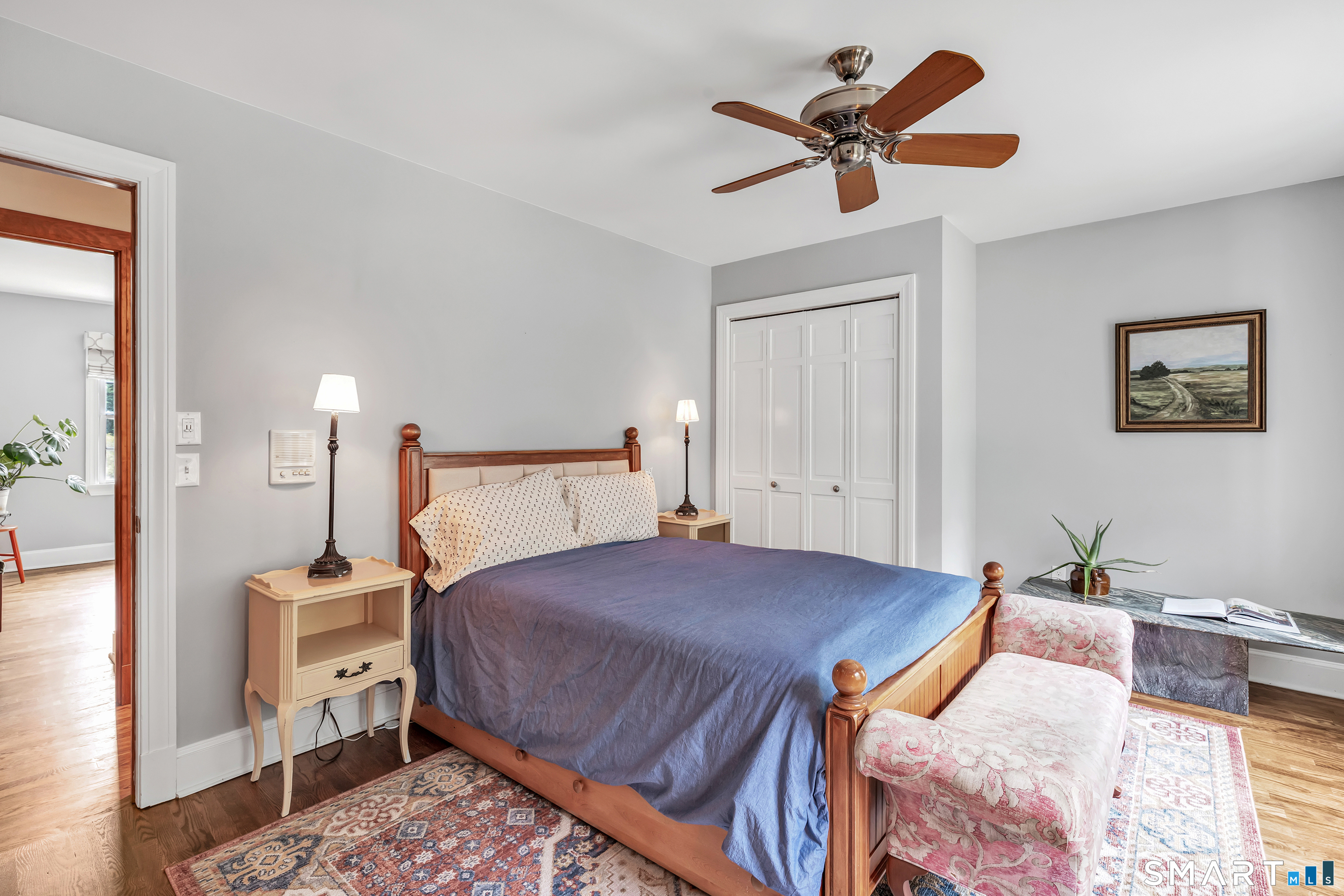 17 Plumtrees Road Newtown, CT 06470 - Photo 28 of 40 Gleaming hardwood floors; large closet and ceiling fan