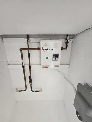 view of utility room