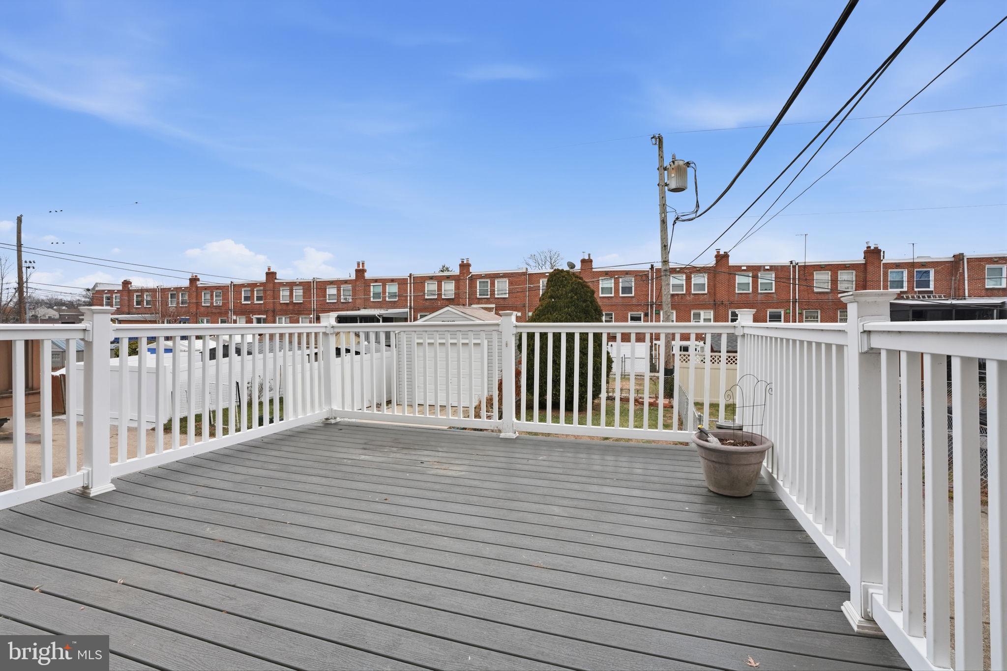 3254 Fordham Road Philadelphia, PA 19114 - Photo 10 of 25 a view of a balcony with wooden floor